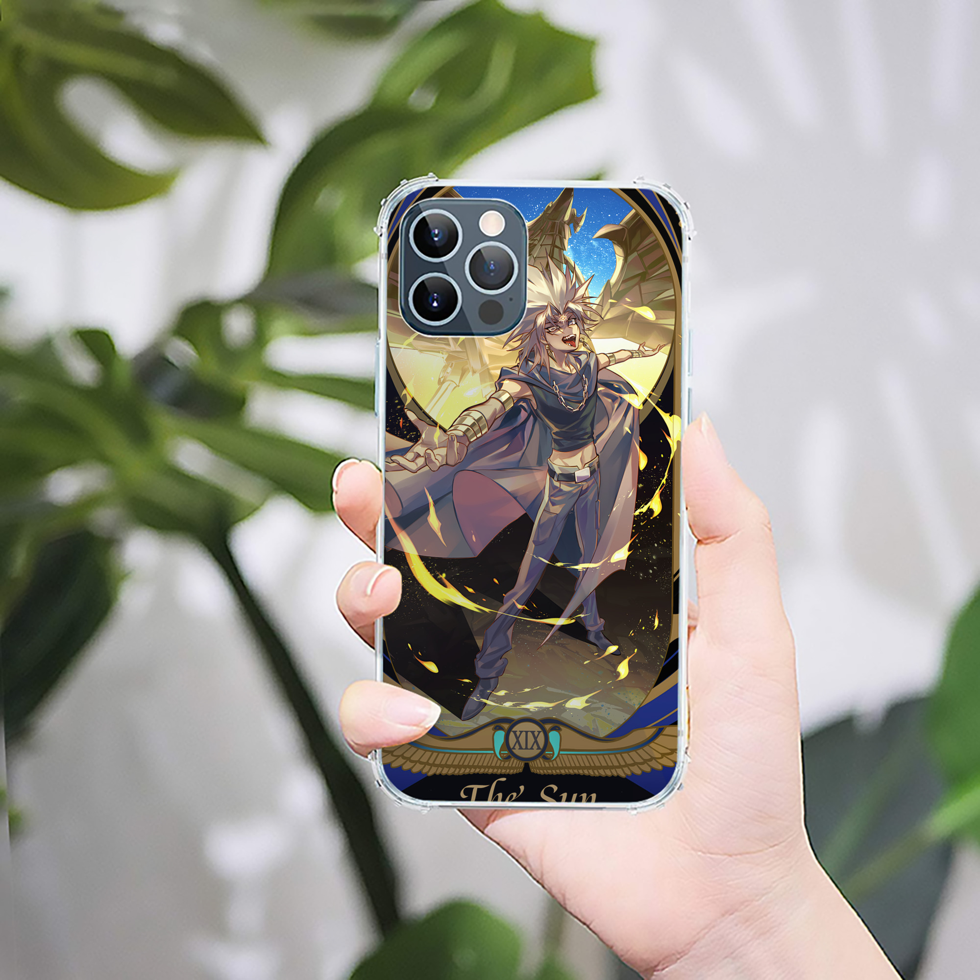 （画像用） 遊☆戯☆王 Yu-Gi-Oh! 【iPhone 12シリーズ対応】透明スマホケース（クリアソフトケース）